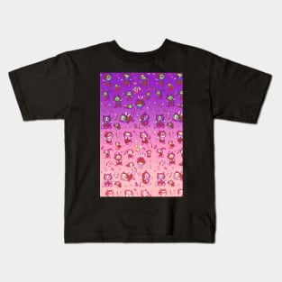 DOTS PASTEL orange Kids T-Shirt